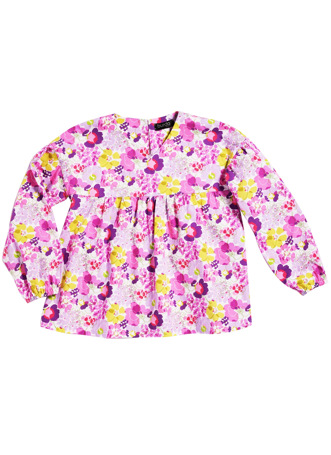 Burda Style Pattern 9195 Children's Blouse 6 Burda Style Pattern 9195 Children's Blouse