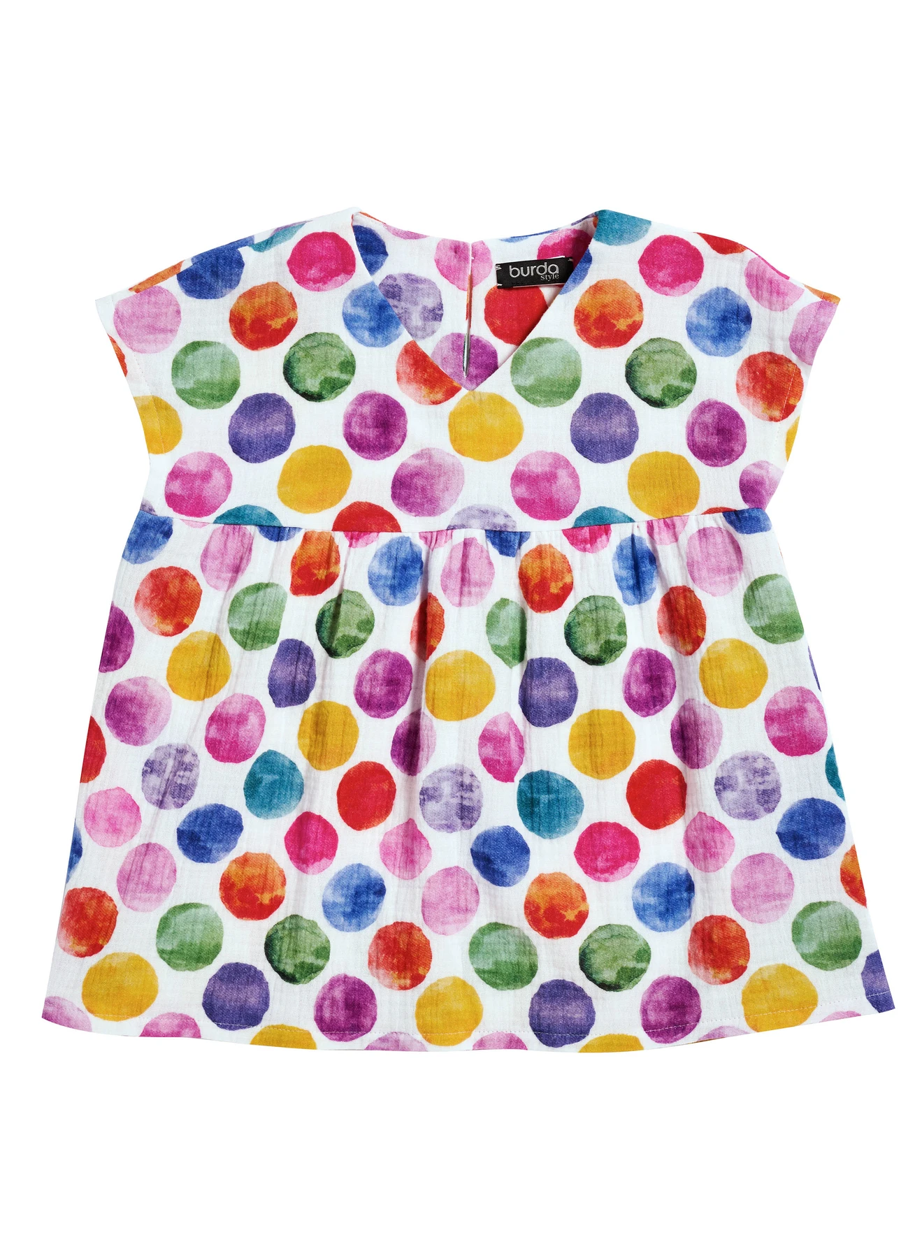 Burda Style Pattern 9195 Children's Blouse 7 Burda Style Pattern 9195 Children's Blouse