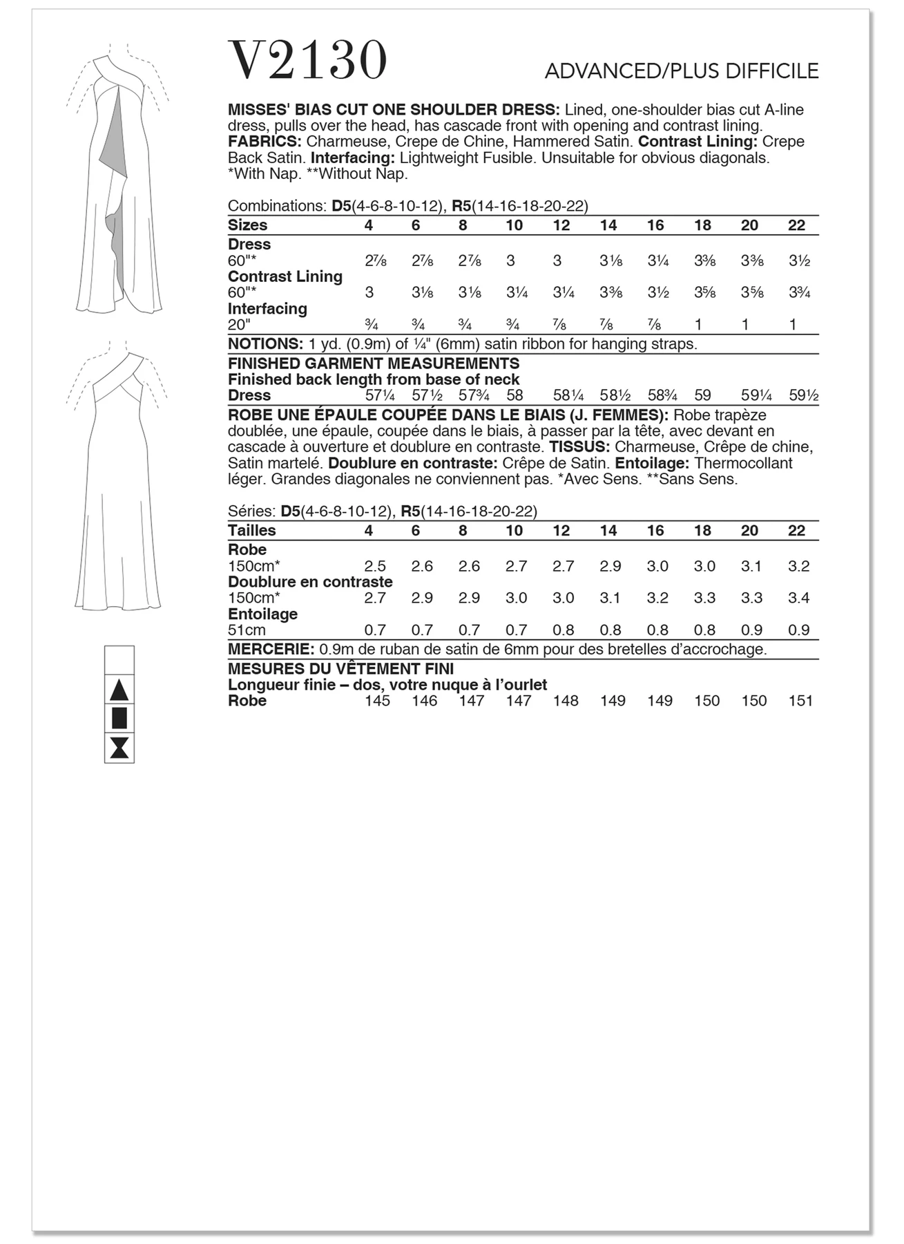 Vogue Patterns Misses' Bias Cut One Shoulder Dress by Tom And Linda Platt (PDF) 4 Vogue Patterns Misses' Bias Cut One Shoulder Dress by Tom And Linda Platt (PDF)