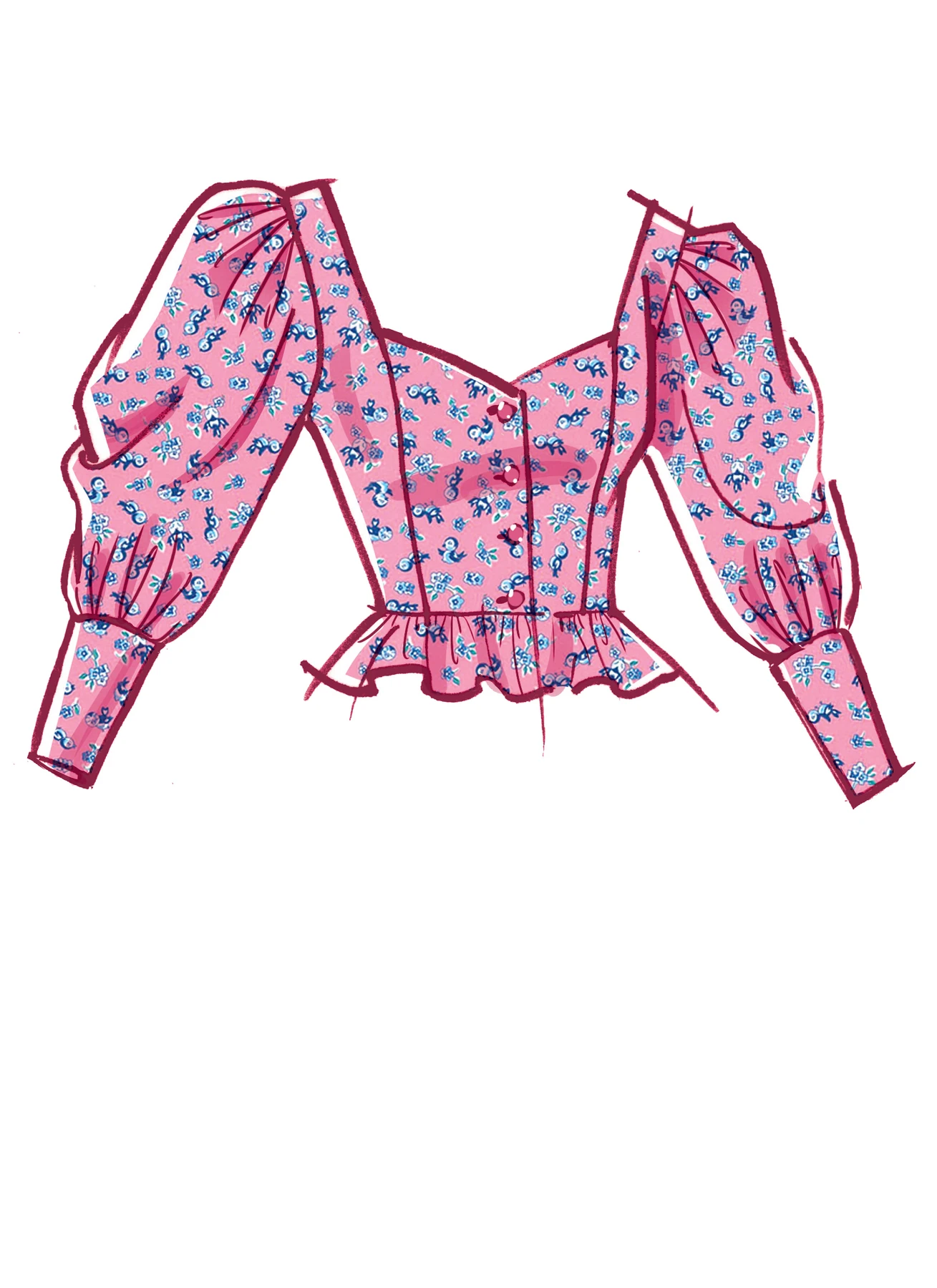 McCall's Sewing Pattern Misses' Tops (PDF) 309 McCall's Sewing Pattern Misses' Tops (PDF)