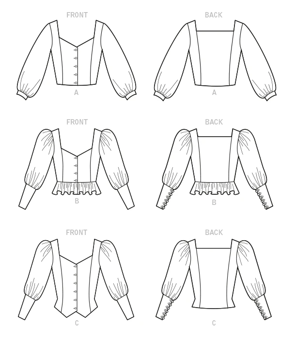 McCall's Sewing Pattern Misses' Tops (PDF) 312 McCall's Sewing Pattern Misses' Tops (PDF)