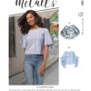 McCall's Sewing Pattern Misses' Tops With Trumpet, Tulip, Pleated Or Bubble Sleeves 15 McCall's Sewing Pattern Misses' Tops With Trumpet, Tulip, Pleated Or Bubble Sleeves