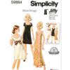 Simplicity Sewing Pattern 1960s Misses' Dress in Two Lengths 23 Simplicity Sewing Pattern 1960s Misses' Dress in Two Lengths