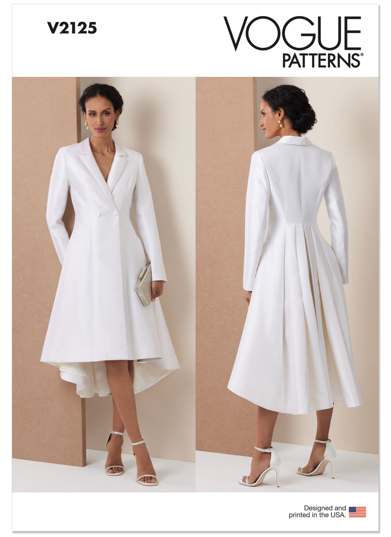 Vogue Patterns Misses' and Miss Petite Double Breasted Coat Dress 1 Vogue Patterns Misses' and Miss Petite Double Breasted Coat Dress