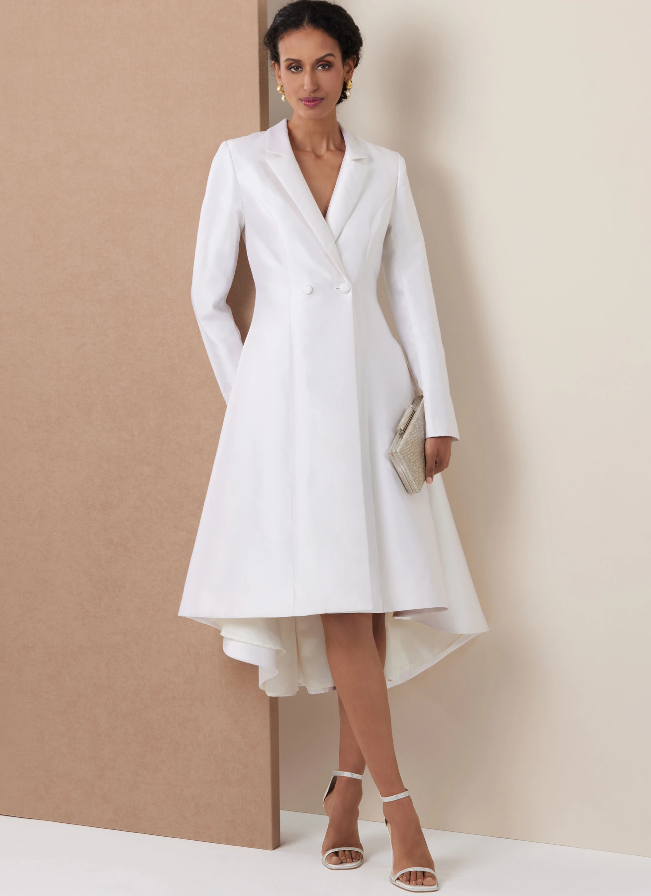 Vogue Patterns Misses' and Miss Petite Double Breasted Coat Dress 3 Vogue Patterns Misses' and Miss Petite Double Breasted Coat Dress