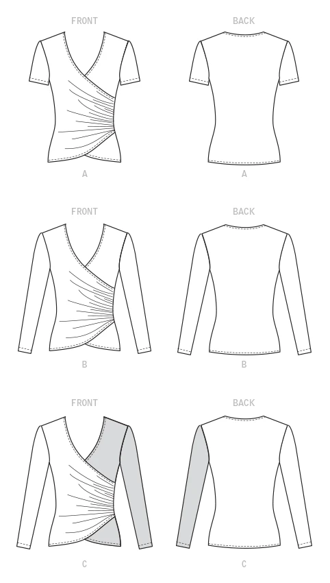 McCall's Sewing Pattern Misses' Tops (PDF) 296 McCall's Sewing Pattern Misses' Tops (PDF)