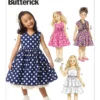 Butterick Sewing Pattern Children's/Girls' Ruffled Shrug and Raised-Waist Dresses (PDF) 17 Butterick Sewing Pattern Children's/Girls' Ruffled Shrug and Raised-Waist Dresses (PDF)
