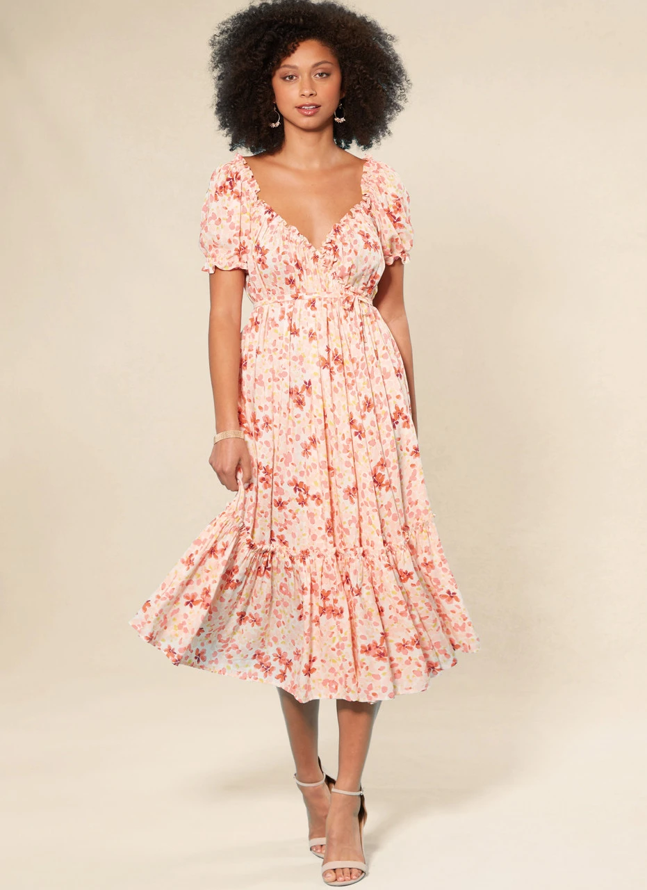 McCall's Sewing Pattern 1970s Misses' Vintage Wrap Dress by Laura Ashley (PDF) 2 McCall's Sewing Pattern 1970s Misses' Vintage Wrap Dress by Laura Ashley (PDF)