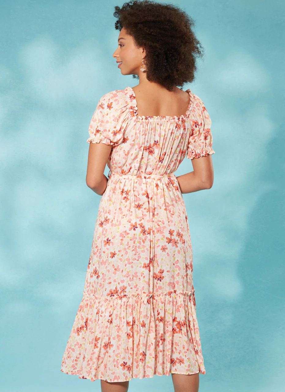 McCall's Sewing Pattern 1970s Misses' Vintage Wrap Dress by Laura Ashley (PDF) 6 McCall's Sewing Pattern 1970s Misses' Vintage Wrap Dress by Laura Ashley (PDF)