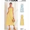 New Look Sewing Pattern Misses' Halter Dresses with Back Tie 16 New Look Sewing Pattern Misses' Halter Dresses with Back Tie