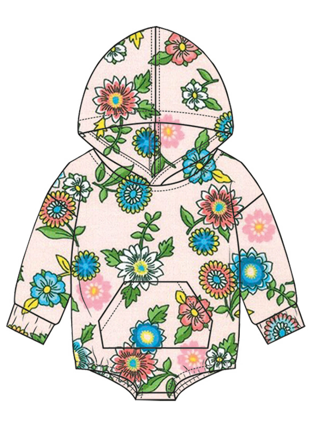 McCall's Sewing Pattern Babies' Hooded Romper and Pants (PDF) 3 McCall's Sewing Pattern Babies' Hooded Romper and Pants (PDF)