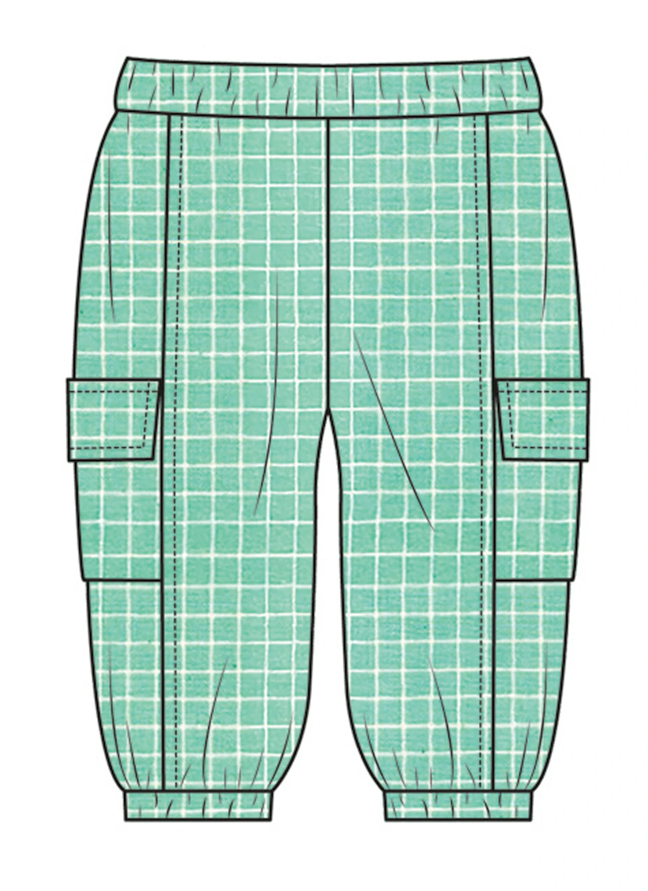 McCall's Sewing Pattern Babies' Hooded Romper and Pants (PDF) 4 McCall's Sewing Pattern Babies' Hooded Romper and Pants (PDF)