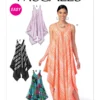 McCall's Sewing Pattern Misses' Handkerchief-Hem, Tent Dresses and Jumpsuit