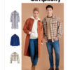 Simplicity Sewing Pattern Unisex Shirt Jackets 19 Simplicity Sewing Pattern Unisex Shirt Jackets