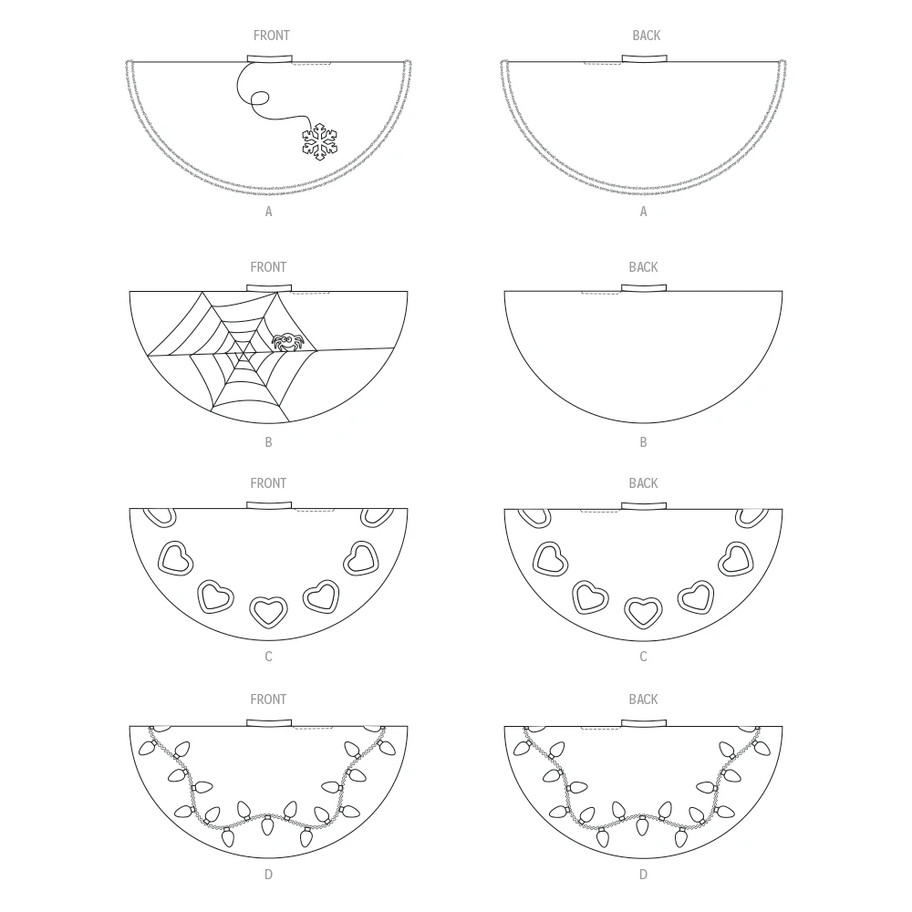 McCall's Sewing Pattern Misses' Circle Skirts (PDF) 9 McCall's Sewing Pattern Misses' Circle Skirts (PDF)