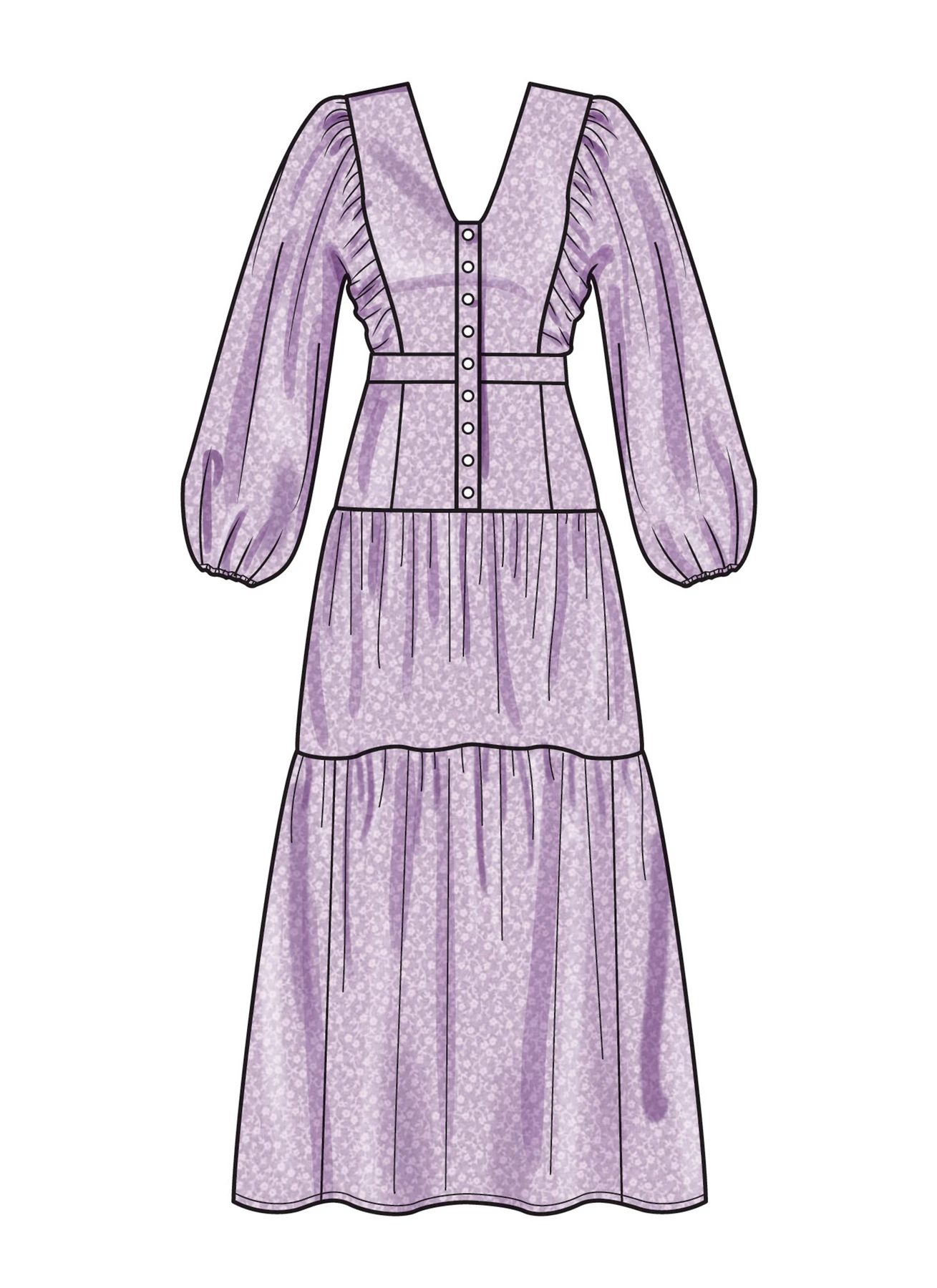 New Look Sewing Pattern Misses' Dress 3 New Look Sewing Pattern Misses' Dress