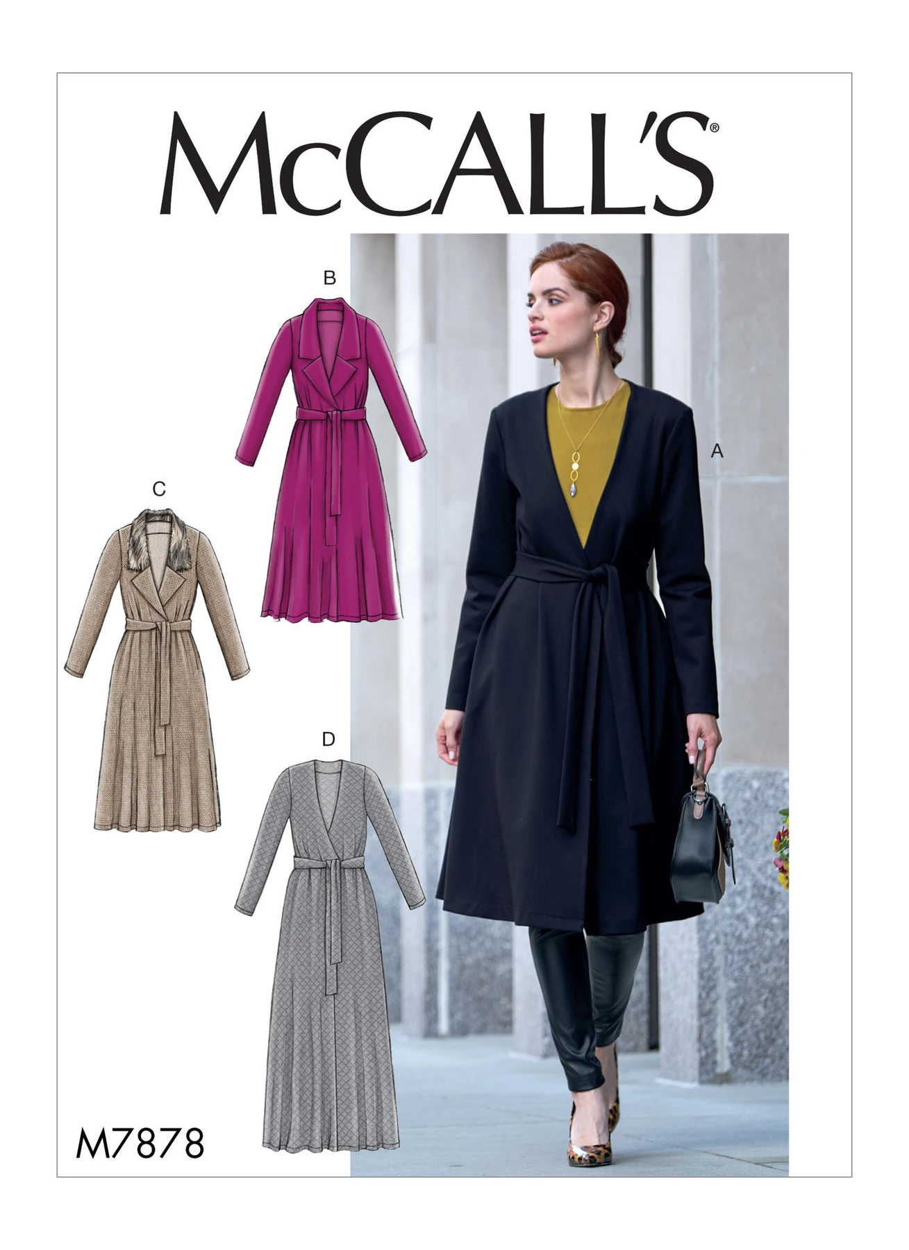 McCall's Sewing Pattern Misses' Jacket and Belt (PDF) 1 McCall's Sewing Pattern Misses' Jacket and Belt (PDF)