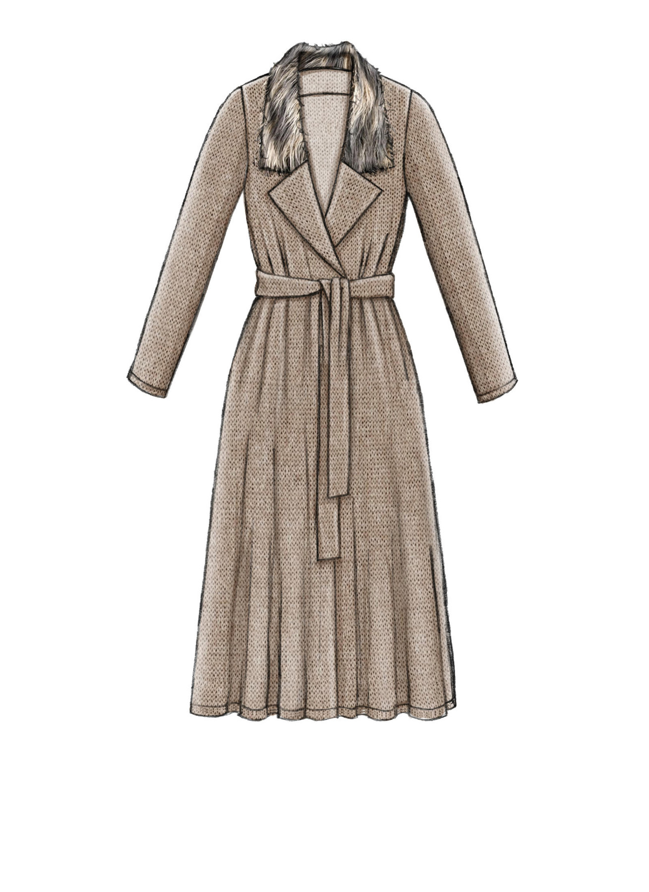McCall's Sewing Pattern Misses' Jacket and Belt (PDF) 4 McCall's Sewing Pattern Misses' Jacket and Belt (PDF)