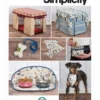 Simplicity Sewing Pattern Pet Crate Covers in Three Sizes and Accessories 25 Simplicity Sewing Pattern Pet Crate Covers in Three Sizes and Accessories