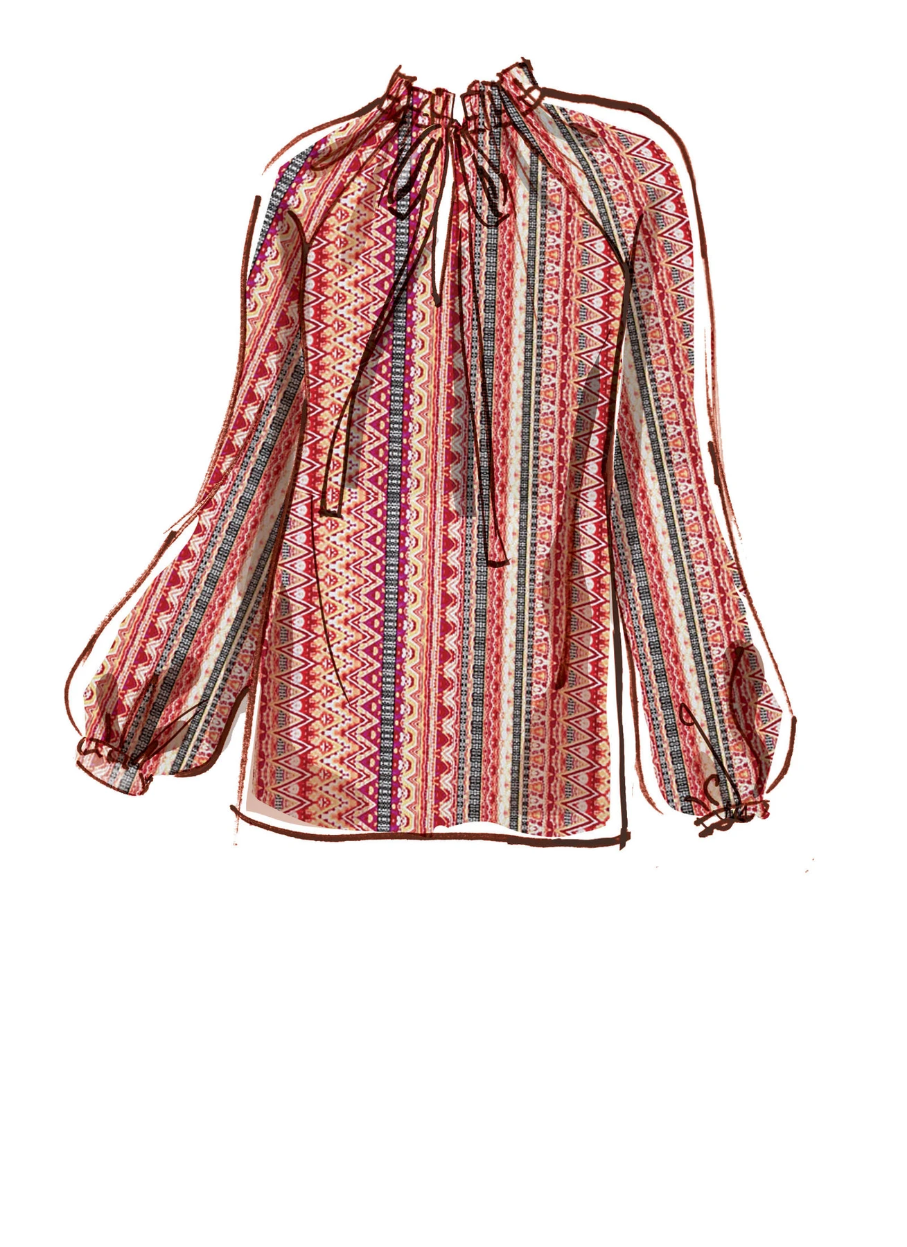 McCall's Sewing Pattern Misses' Tops (PDF) 3 McCall's Sewing Pattern Misses' Tops (PDF)