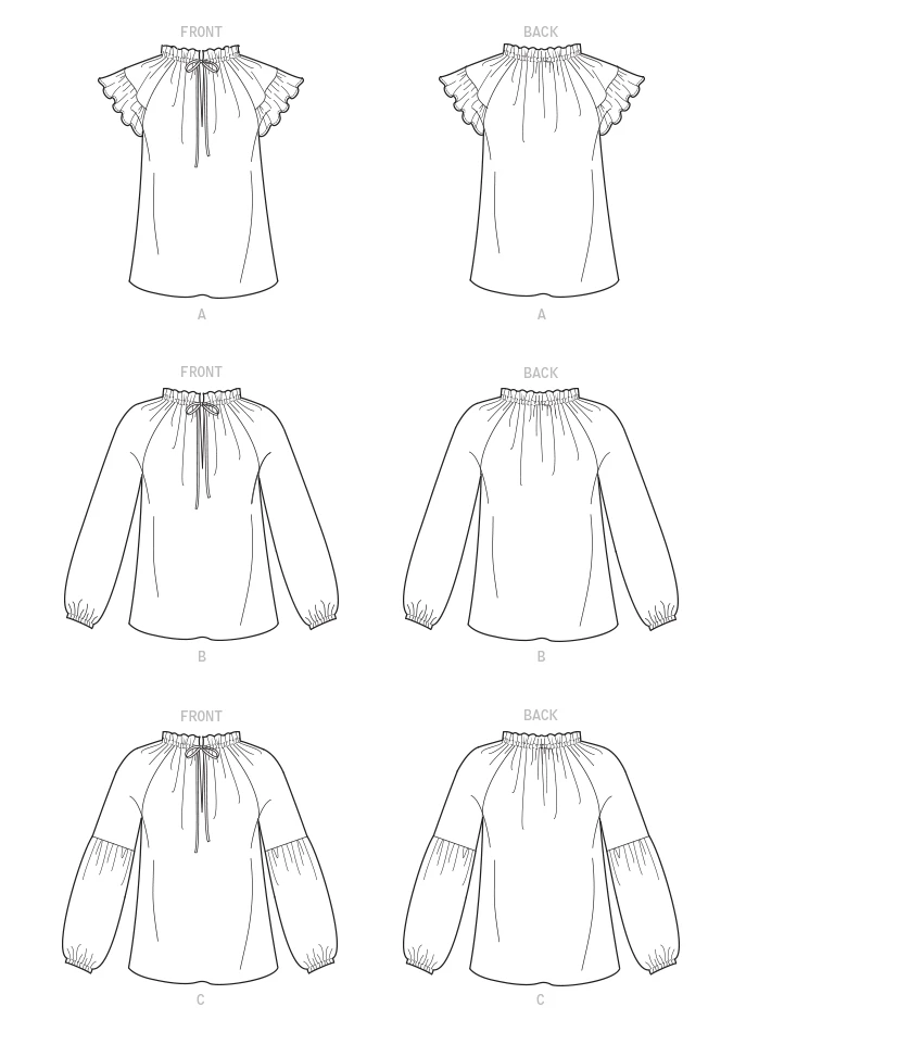 McCall's Sewing Pattern Misses' Tops (PDF) 7 McCall's Sewing Pattern Misses' Tops (PDF)