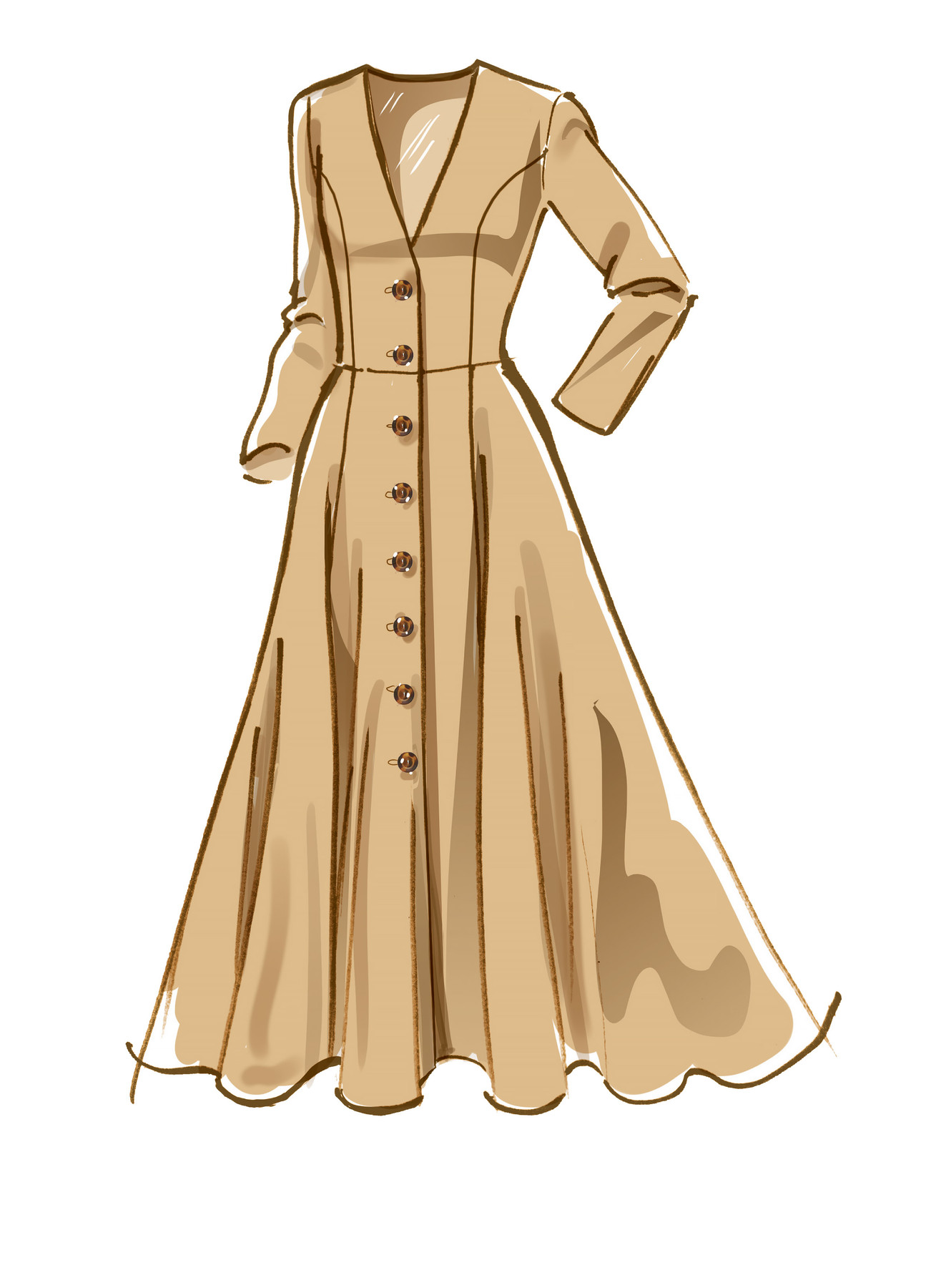 McCall's Sewing Pattern Misses' Coats 4 McCall's Sewing Pattern Misses' Coats