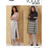 Vogue Patterns Misses' Skirt in Two Lengths 33 Vogue Patterns Misses' Skirt in Two Lengths