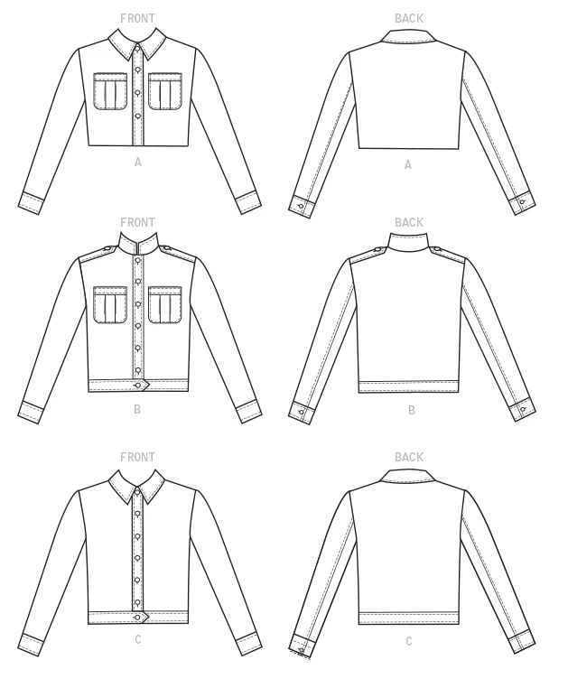 McCall's Sewing Pattern Misses' Jackets (PDF) 7 McCall's Sewing Pattern Misses' Jackets (PDF)