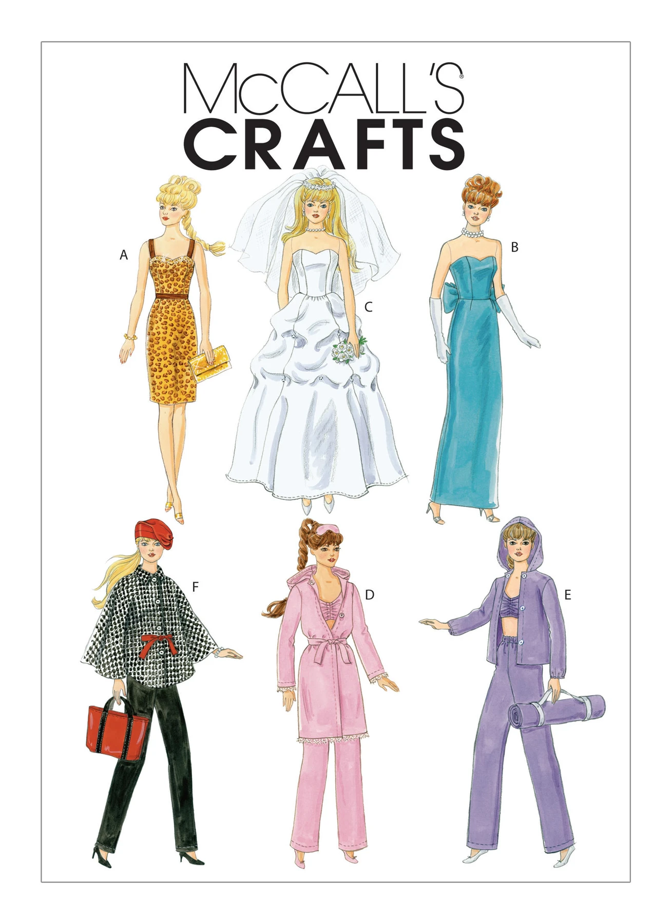 McCall's Sewing Pattern Outfits for 11.5" Doll (PDF) 1 McCall's Sewing Pattern Outfits for 11.5" Doll (PDF)