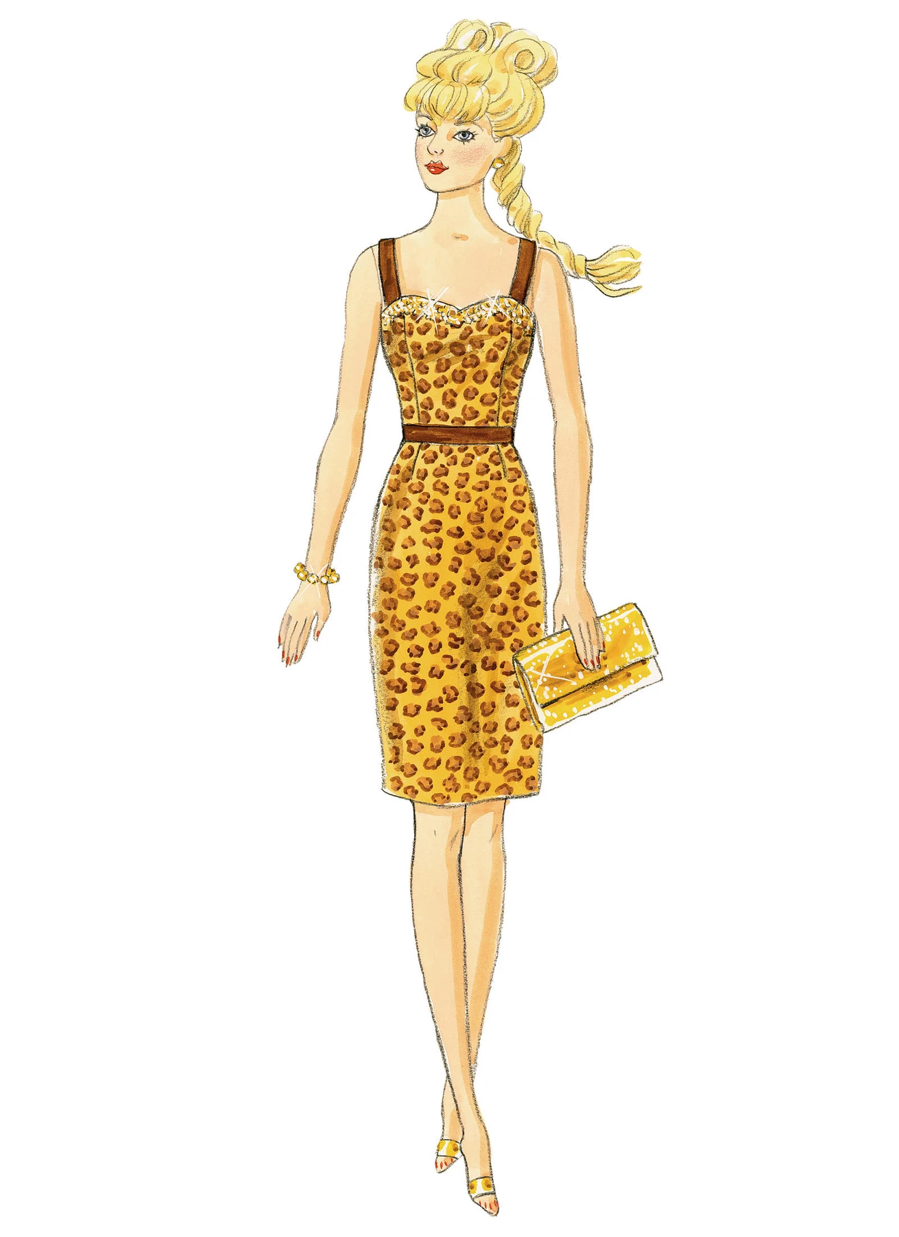 McCall's Sewing Pattern Outfits for 11.5" Doll (PDF) 3 McCall's Sewing Pattern Outfits for 11.5" Doll (PDF)