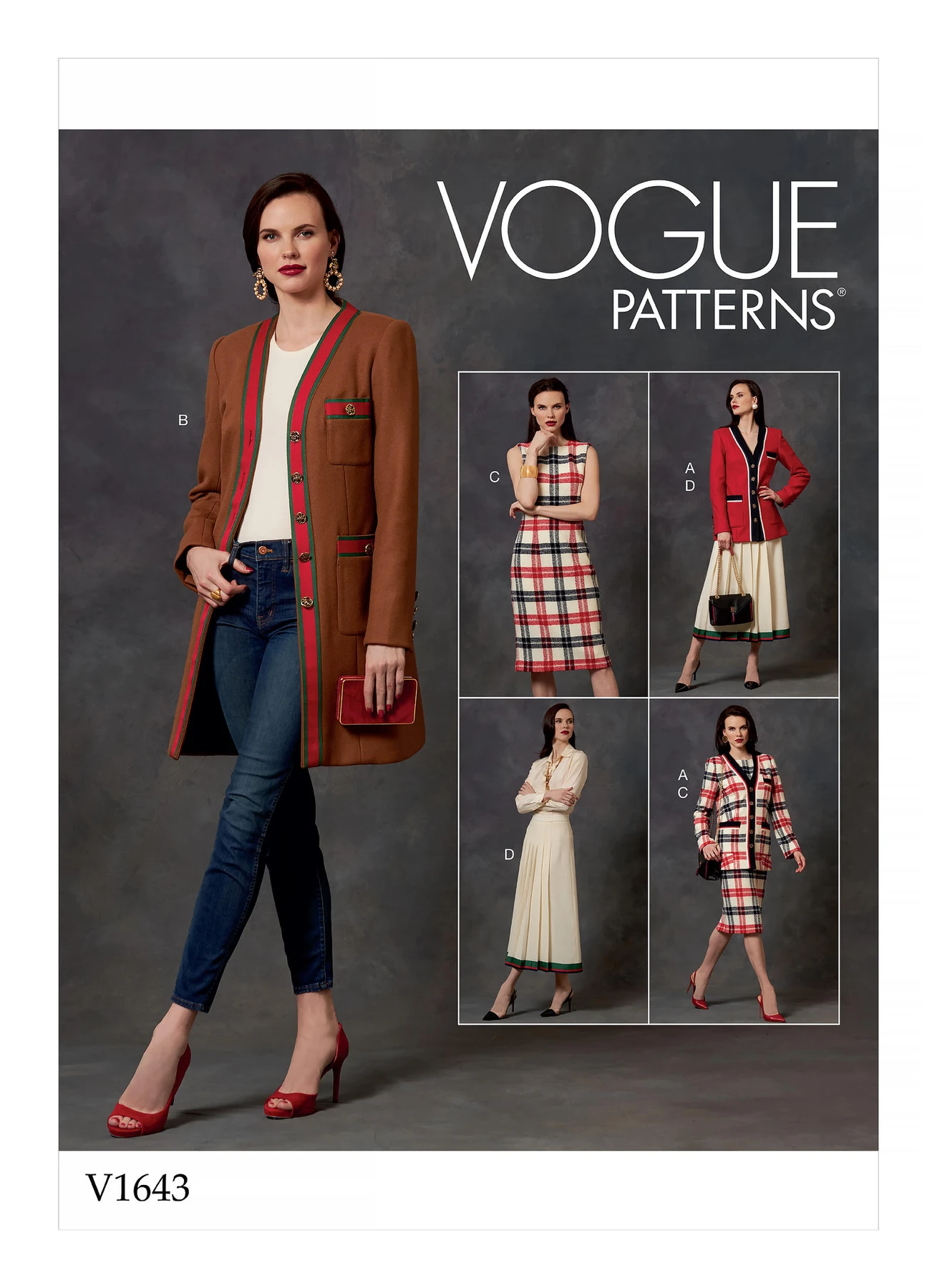 Vogue Patterns Misses'/Misses' Petite Jacket, Dress and Skirt 1 Vogue Patterns Misses'/Misses' Petite Jacket, Dress and Skirt