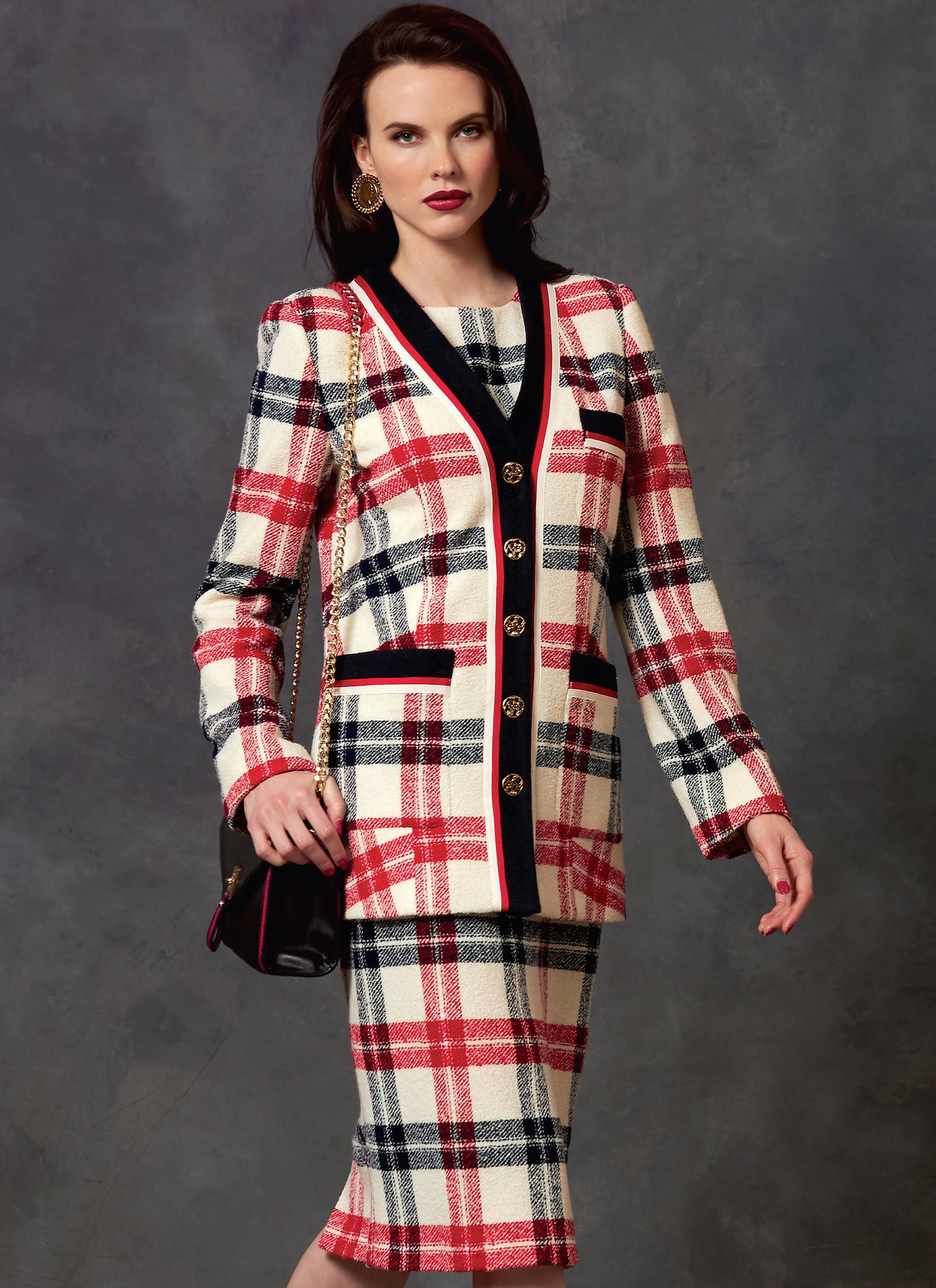 Vogue Patterns Misses'/Misses' Petite Jacket, Dress and Skirt 4 Vogue Patterns Misses'/Misses' Petite Jacket, Dress and Skirt