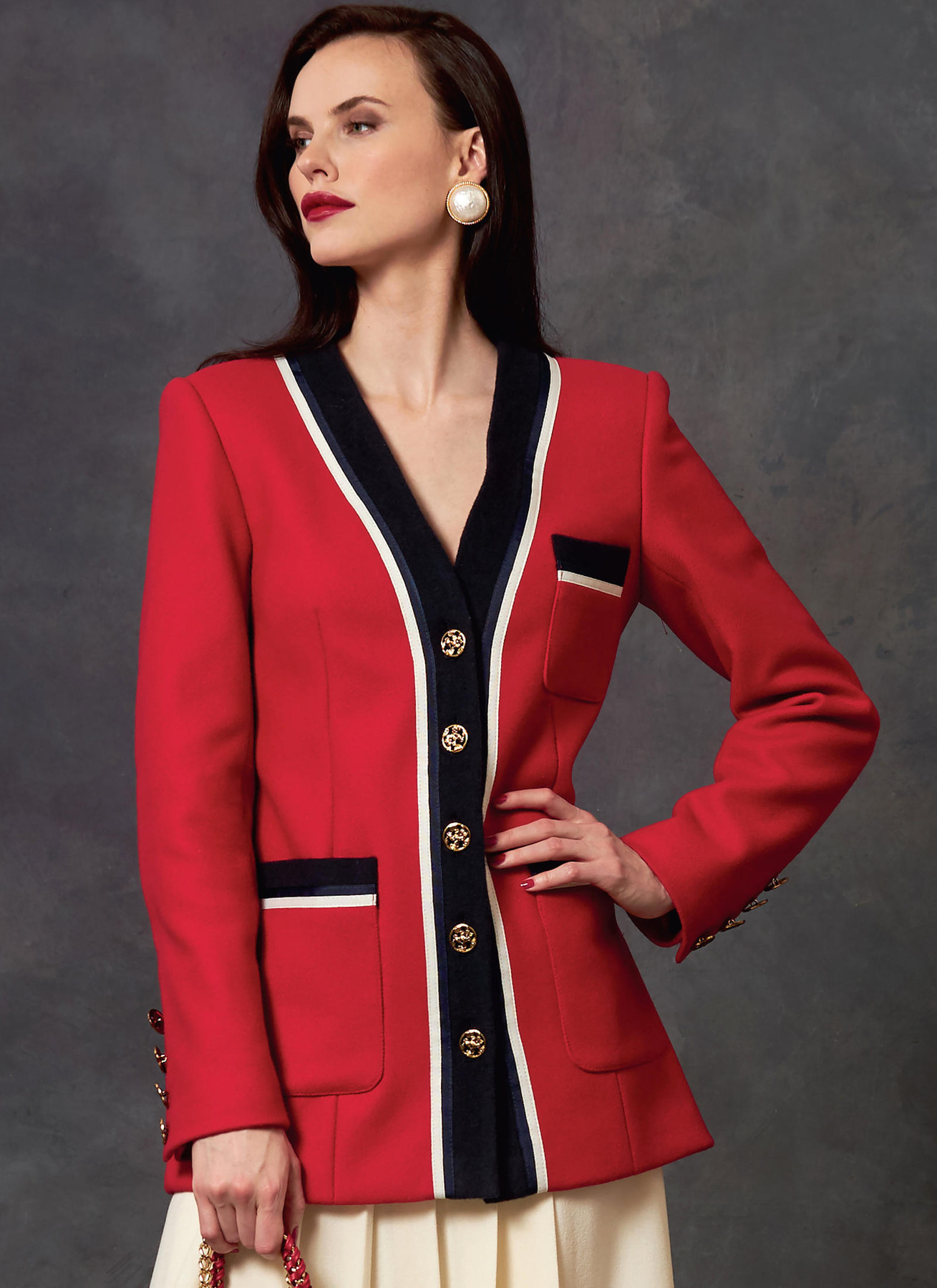 Vogue Patterns Misses'/Misses' Petite Jacket, Dress and Skirt 8 Vogue Patterns Misses'/Misses' Petite Jacket, Dress and Skirt