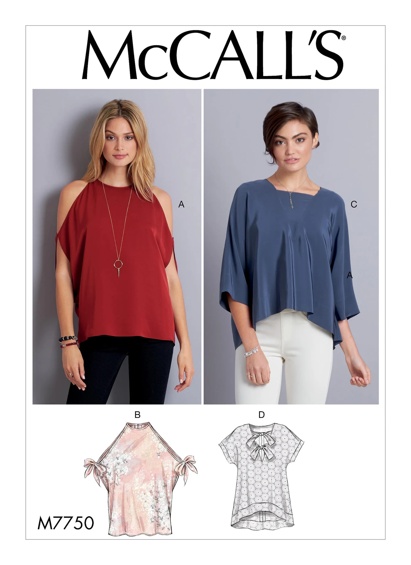 McCall's Sewing Pattern Misses' Tops (PDF) 271 McCall's Sewing Pattern Misses' Tops (PDF)