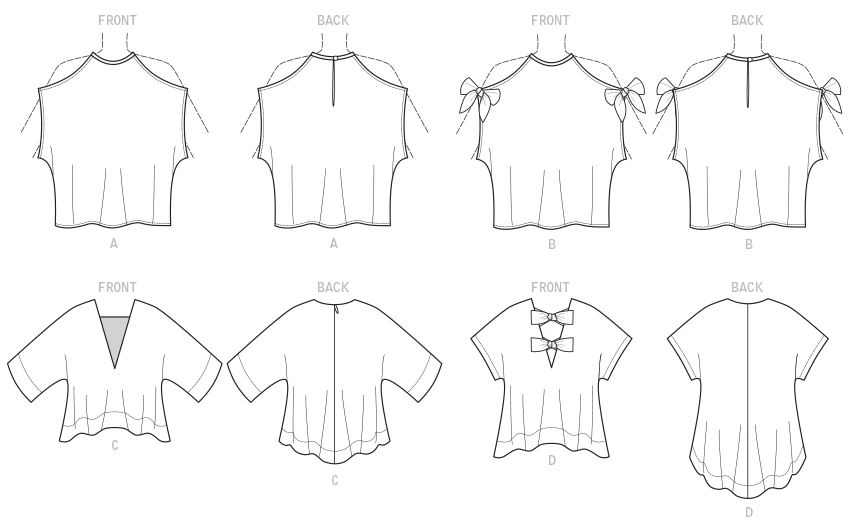 McCall's Sewing Pattern Misses' Tops (PDF) 278 McCall's Sewing Pattern Misses' Tops (PDF)