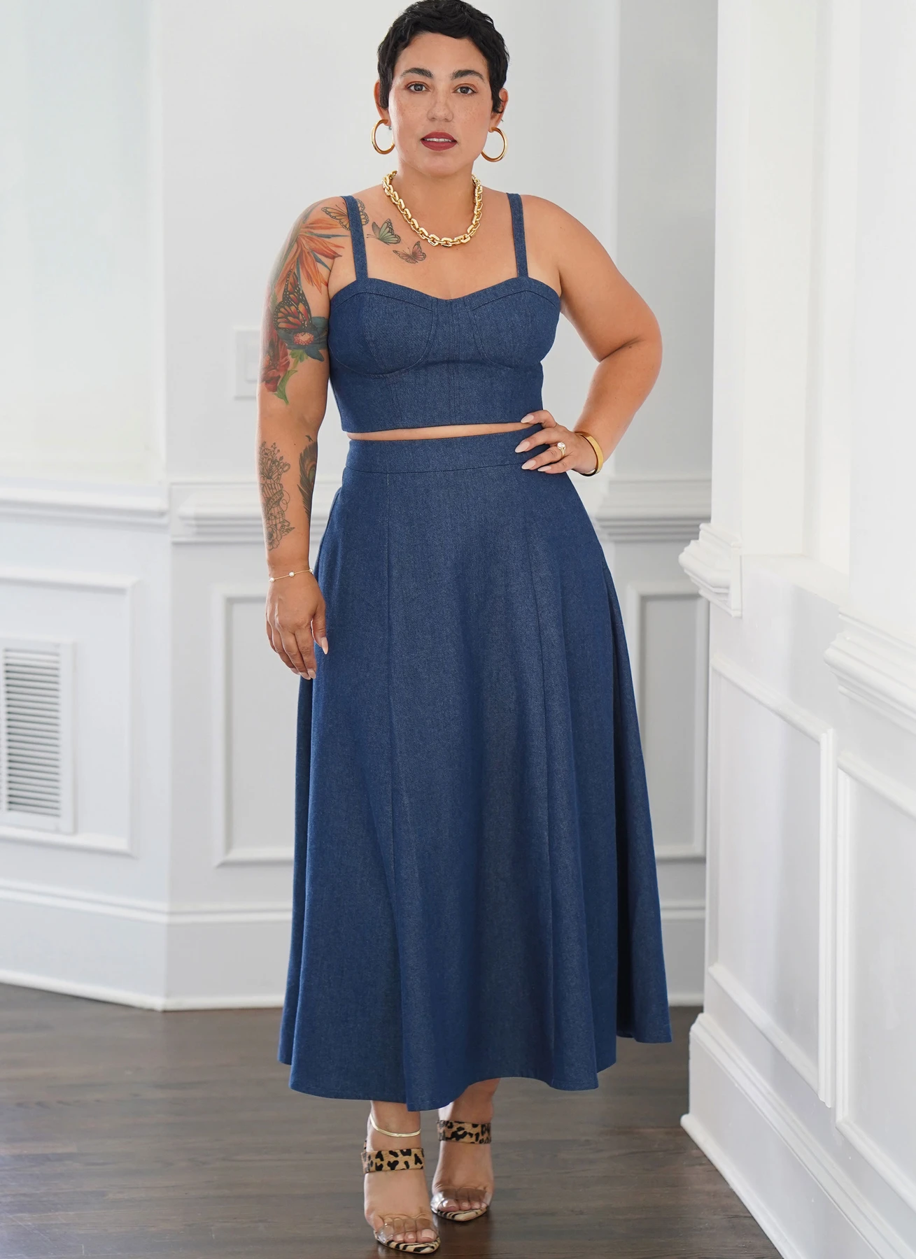 Simplicity Sewing Pattern Misses' and Women's Top and Skirt in Two Lengths By Mimi G Style (PDF) 3 Simplicity Sewing Pattern Misses' and Women's Top and Skirt in Two Lengths By Mimi G Style (PDF)