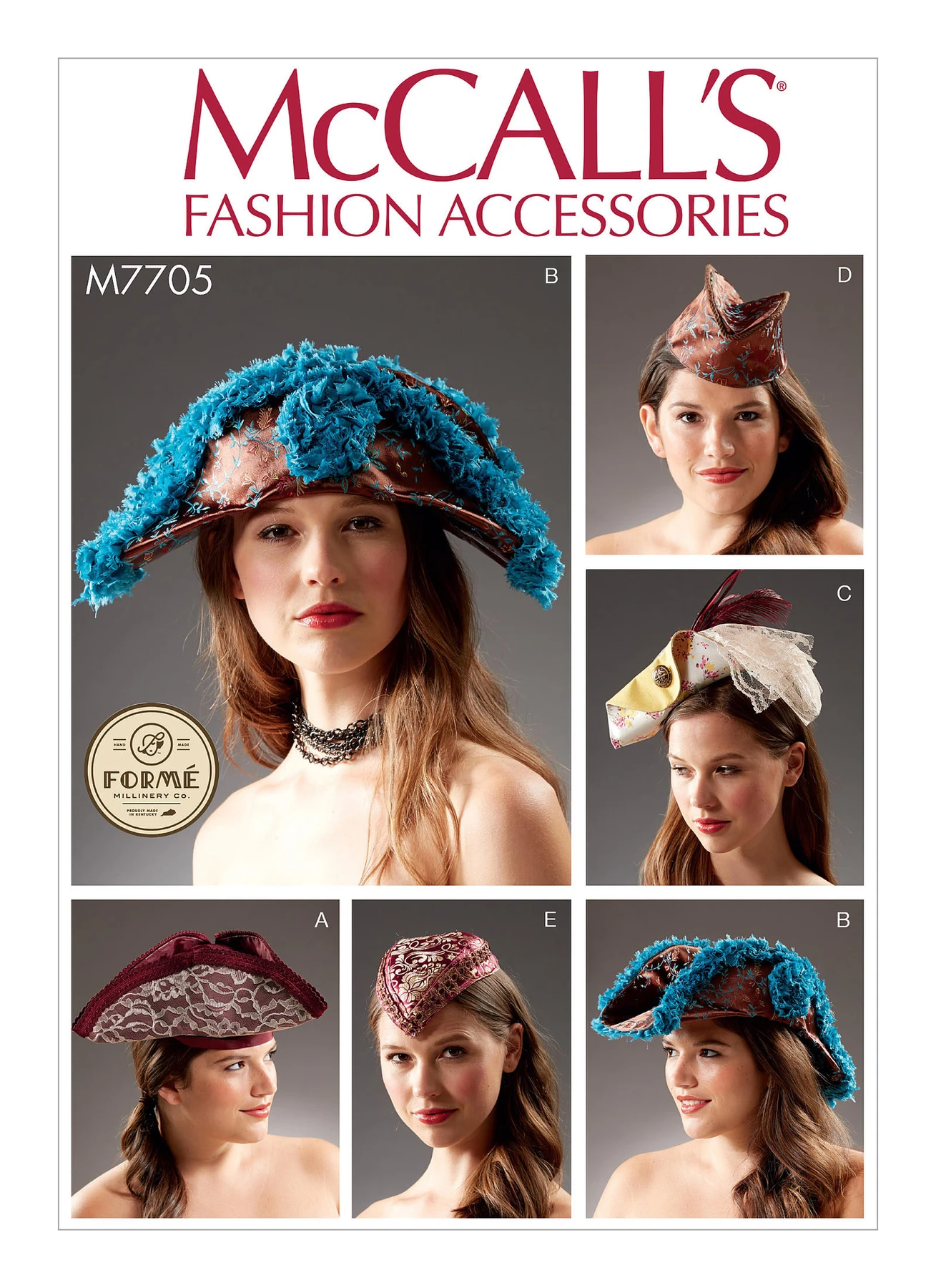 McCall's Sewing Pattern Misses' Hats (PDF) 1 McCall's Sewing Pattern Misses' Hats (PDF)