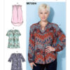 McCall's Sewing Pattern Misses' Half-Placket Tops and Tunic 23 McCall's Sewing Pattern Misses' Half-Placket Tops and Tunic
