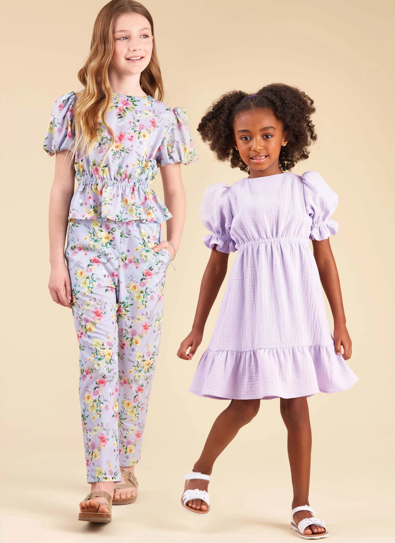 New Look Sewing Pattern Children's and Girls' Dress, Top and Pants 2 New Look Sewing Pattern Children's and Girls' Dress, Top and Pants