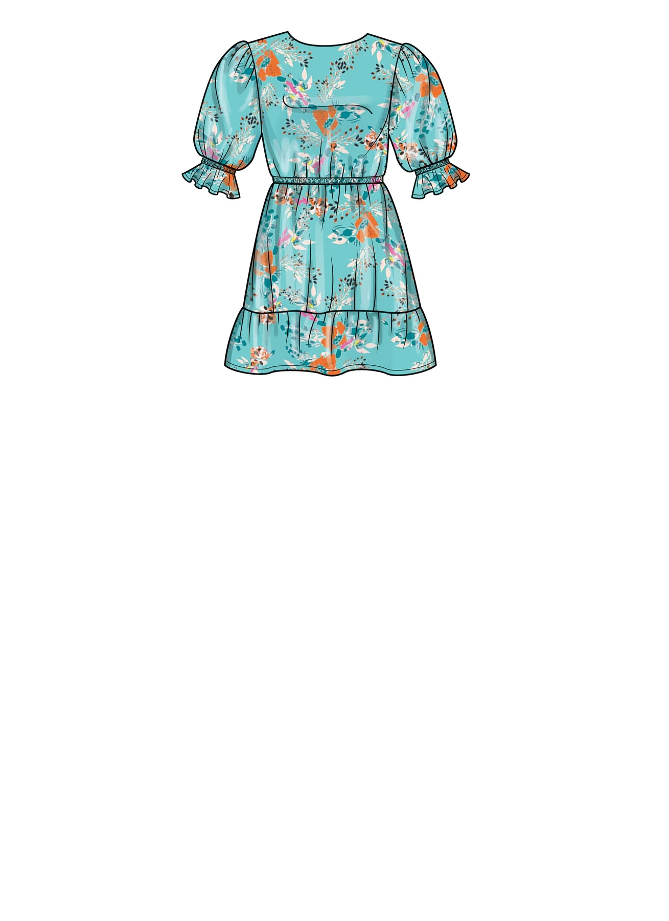 New Look Sewing Pattern Children's and Girls' Dress, Top and Pants 5 New Look Sewing Pattern Children's and Girls' Dress, Top and Pants