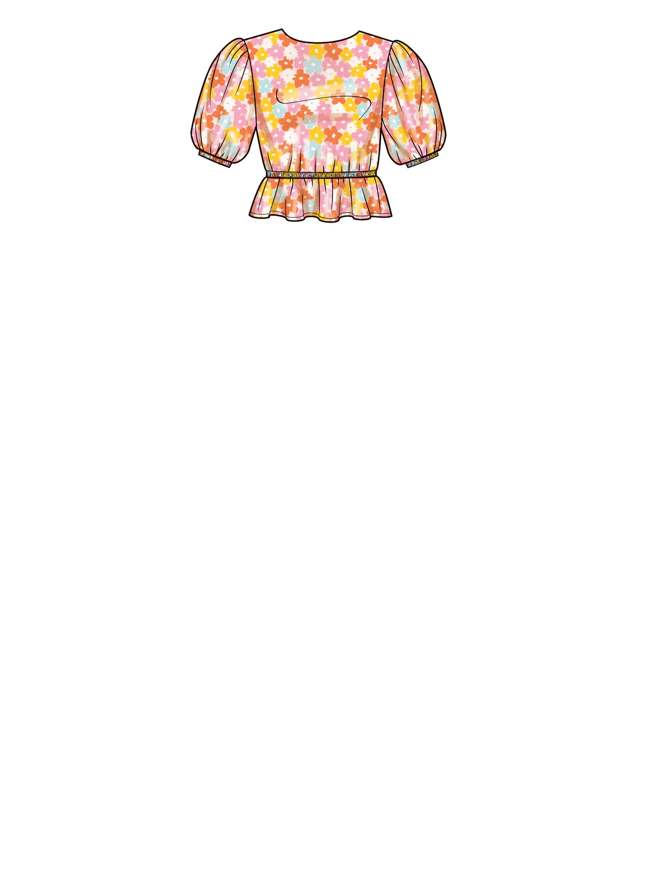 New Look Sewing Pattern Children's and Girls' Dress, Top and Pants 6 New Look Sewing Pattern Children's and Girls' Dress, Top and Pants