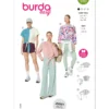 Burda Style Sewing Pattern 5763 Misses' T-Shirts 22 Burda Style Sewing Pattern 5763 Misses' T-Shirts