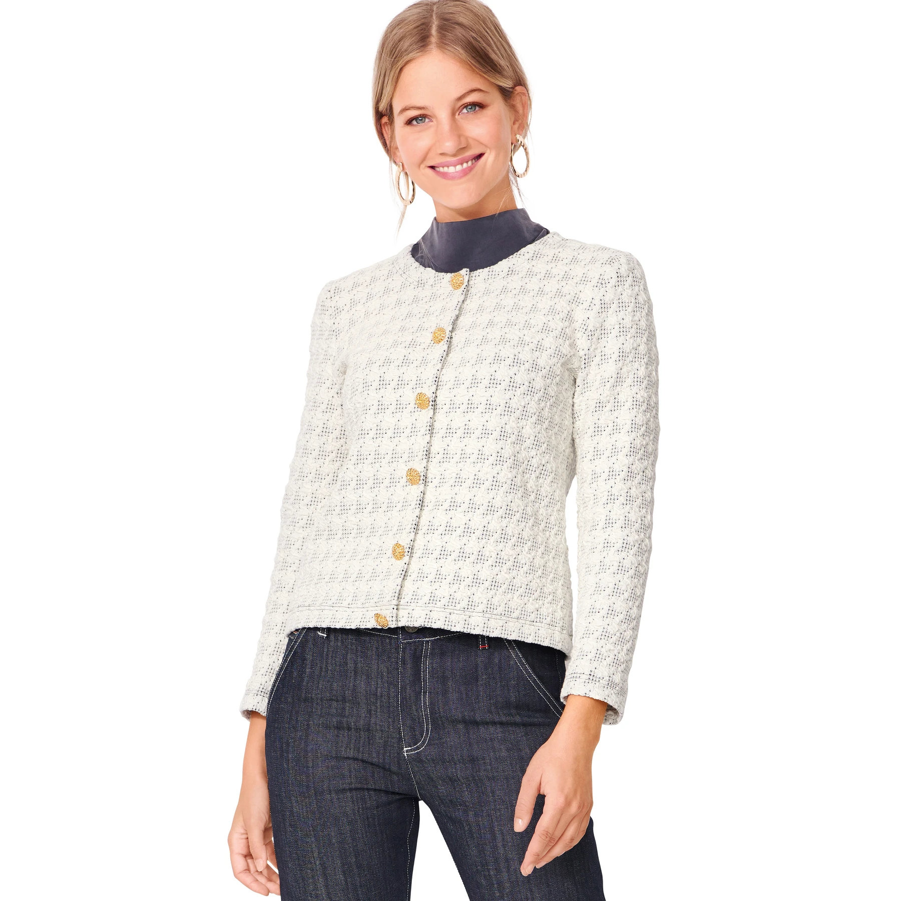 Burda Style Sewing Pattern Misses' Cardigan with Rounded Neckline