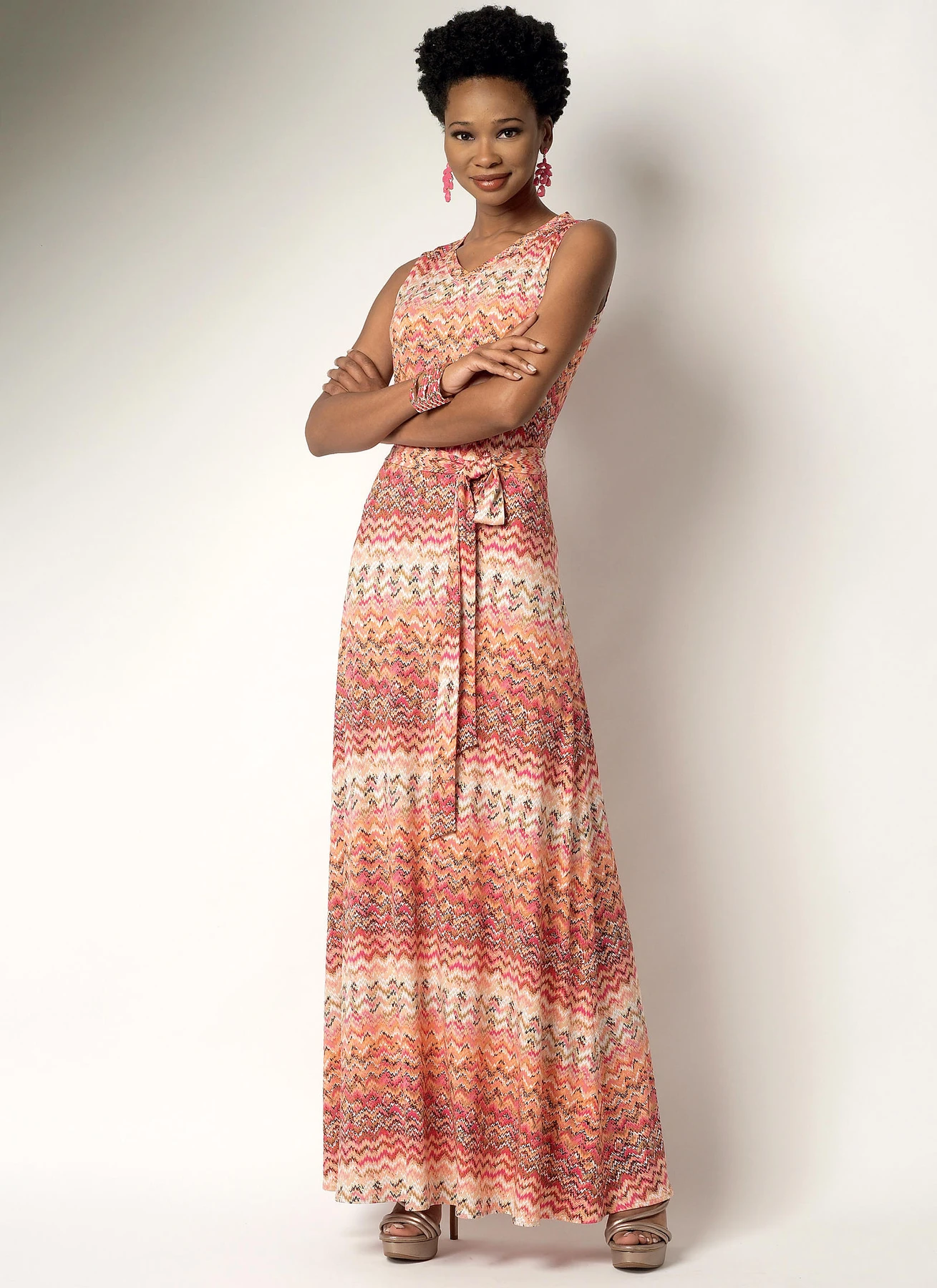 Butterick Sewing Pattern Misses'/Misses' Petite Pullover Maxi Dresses and Belt (PDF) 7 Butterick Sewing Pattern Misses'/Misses' Petite Pullover Maxi Dresses and Belt (PDF)
