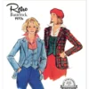 Butterick Sewing Pattern 1970s Misses' Vest and Jacket (PDF)