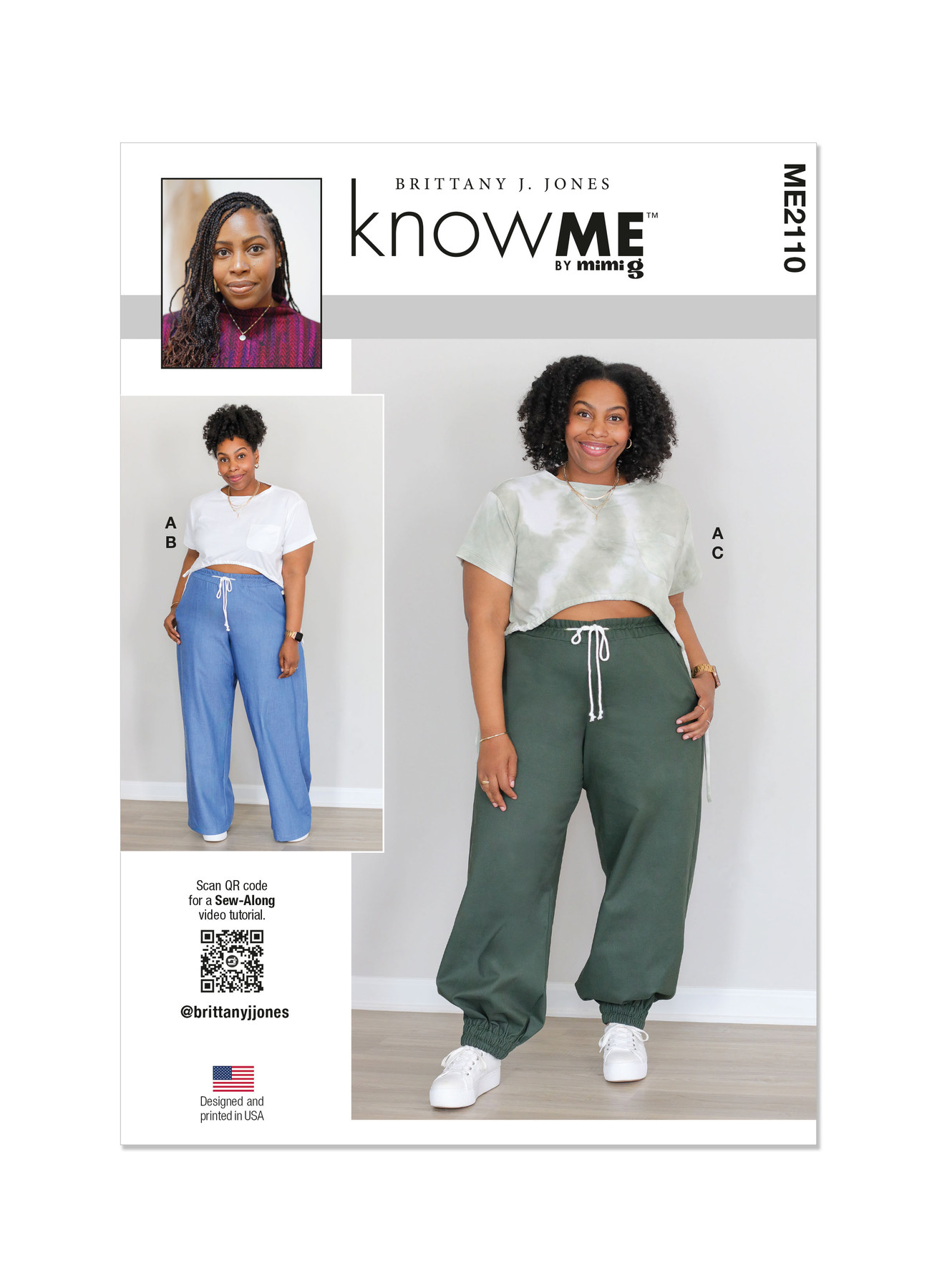 Know Me Sewing Pattern Misses' and Women's Knit Top and Woven Pants by Brittany J. Jones 1 Know Me Sewing Pattern Misses' and Women's Knit Top and Woven Pants by Brittany J. Jones