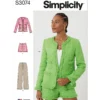 Simplicity Sewing Pattern Misses' and Miss Petite Jacket, Shorts and Pants (PDF) 21 Simplicity Sewing Pattern Misses' and Miss Petite Jacket, Shorts and Pants (PDF)