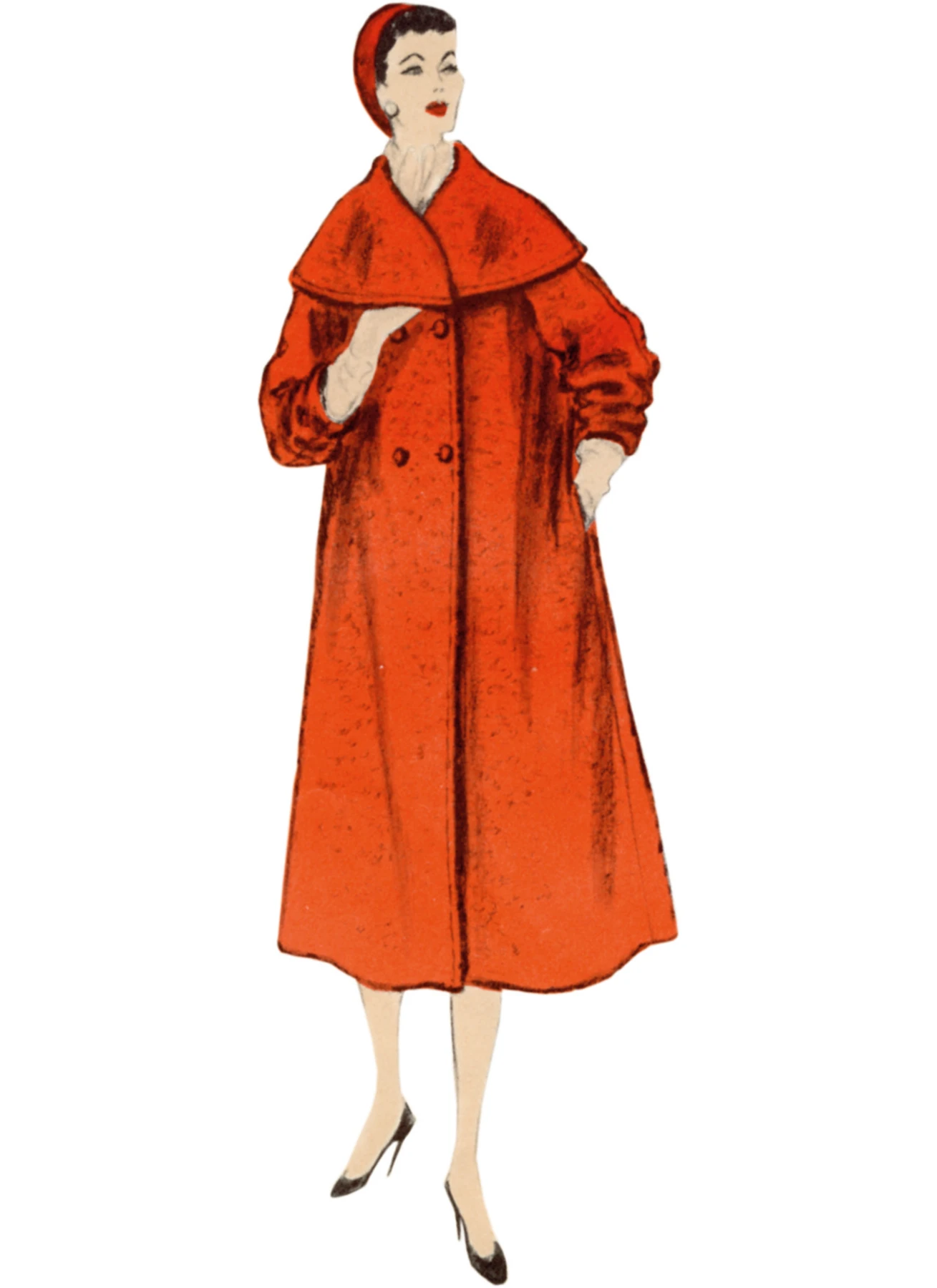 Vogue Patterns 1950s Misses' Coats 2 Vogue Patterns 1950s Misses' Coats