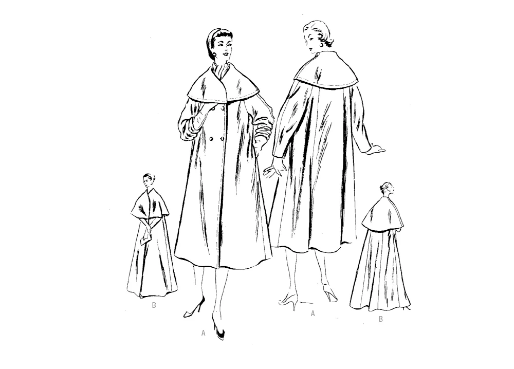 Vogue Patterns 1950s Misses' Coats 5 Vogue Patterns 1950s Misses' Coats