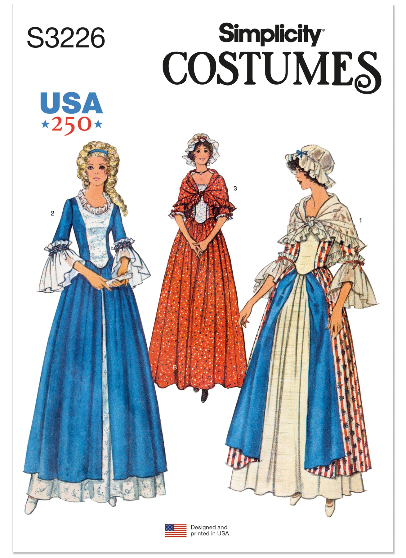 Simplicity Sewing Pattern Misses' Colonial Patriots Costumes (PDF) 1 Simplicity Sewing Pattern Misses' Colonial Patriots Costumes (PDF)